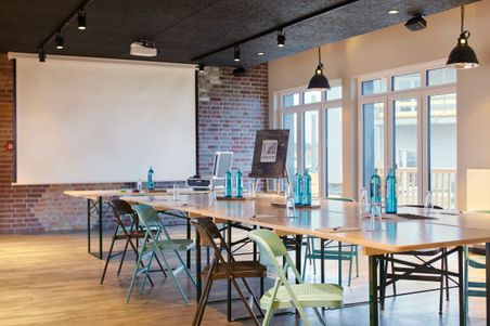 Tagung in der Bretterbude