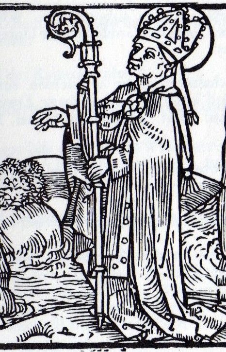 Zeichnung des St. Willehad