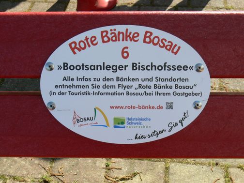 Aufnahme einer roten Bank