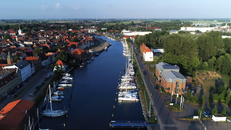 Außenblick des Kanals