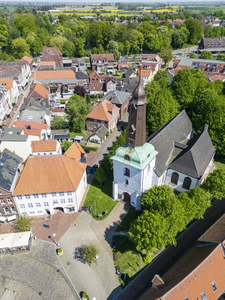 Luftbild Glückstadt