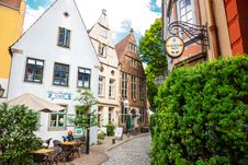Cafe in der Altstadt von Bremen