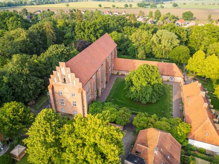 Luftbildansicht Kloster Cismar