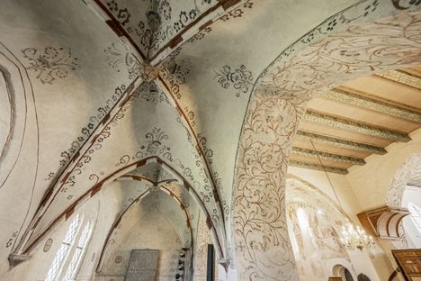 Aufnahme der Deckenbemalung der St.-Antonius-Kirche