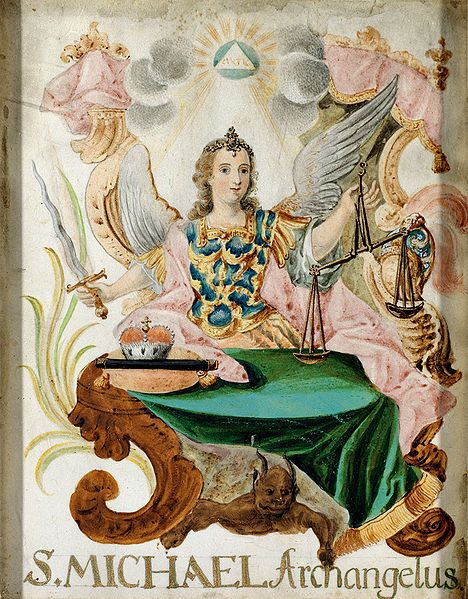 Aufnahme des Erzengels Michael