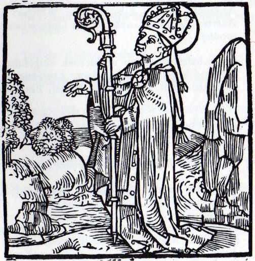 Zeichnung des St. Willehad