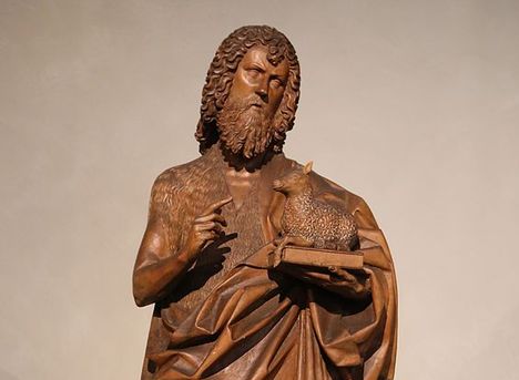 Aufnahme von Johannes dem Täufer