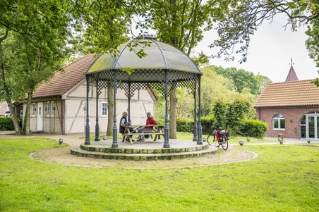 Neuer Dorfplatz "Wendisches Rechteck"