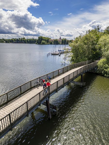 Blick auf den Großen Eutiner See