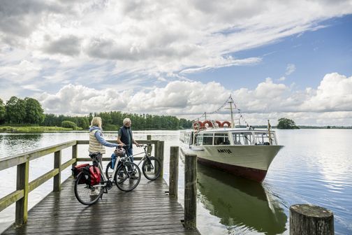 Anleger am Bischofssee in Bosau